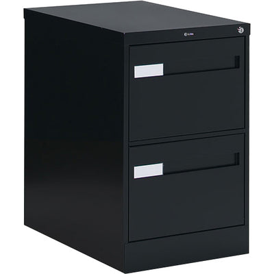 Global 2600 Plus Vertical File Cabinet - 2-Drawer (GLB26252BLK)