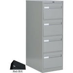 Global 2600 Plus Vertical File Cabinet - 4-Drawer (GLB26452BLK)