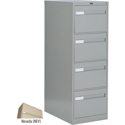 Global 2600 Plus Vertical File Cabinet - 4-Drawer (GLB26452NEV)