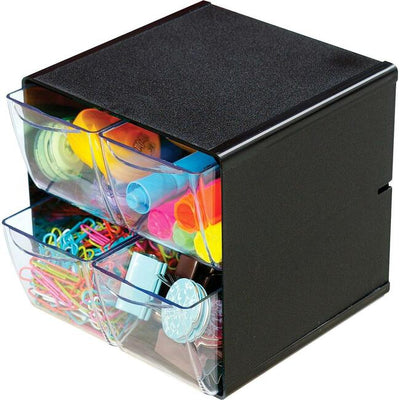Deflecto Stackable Cube Organizer (DEF350304)