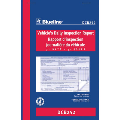 Blueline Vehicle's Daily Inspection Report (BLIDCB252)