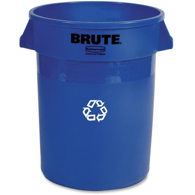 Rubbermaid Heavy-Duty Recycling Container (RUB263273BLUE)