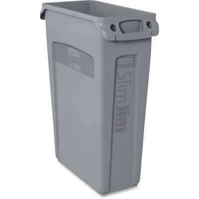 Rubbermaid Commercial Slim Jim with Venting Channels (RUB354060GRAY)
