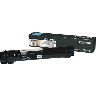TONER X-HI X950/52/54*BLK 32K (LEXX950X2KG)