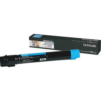 TONER X-HI X950/52/54*CYAN 22K (LEXX950X2CG)