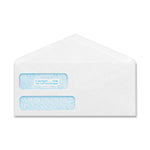 Columbian POLY-KLEAR Double-window Security Envelopes (QUACO165)