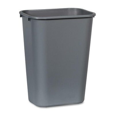 Rubbermaid 2957 Deskside Large Wastebasket (RUB295700GRAY)