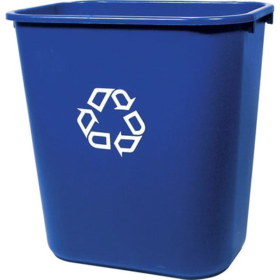 Rubbermaid 2956-73 Deskside Recycling Container (RUB295673BLUE)