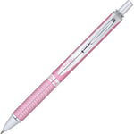 EnerGel Alloy Retractable Premium Liquid Gel Pen, (0.7mm) Metal Tip, Pink Barrel, Black Ink (PENBL407P-A)