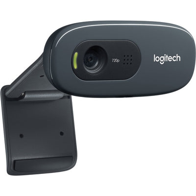 Logitech C270 Webcam - 30 fps - Black - USB 2.0 - 1 Each (LOG960-000694)