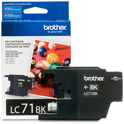 Brother Innobella LC71BK Original Ink Cartridge (BRTLC71BKS)