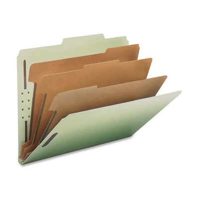 Nature Saver 2/5 Tab Cut Letter Recycled Classification Folder (NAT01058)