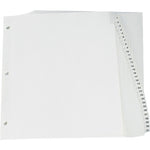 INDEX A-Z RECY.LET.WHITE (OXFRCR213)