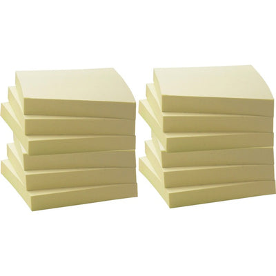 Business Source Yellow Adhesive Notes (BSN36620)