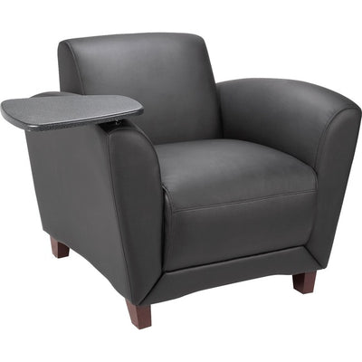 Lorell Accession Club Chair with Tablet Tray (LLR68953)