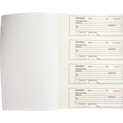 Business Source 2-part Receipt Book (BSN39558)