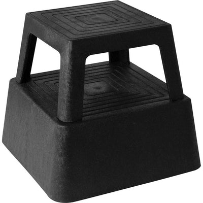 STEP STOOL HOLDS 350lb,BLACK (GJO02428)