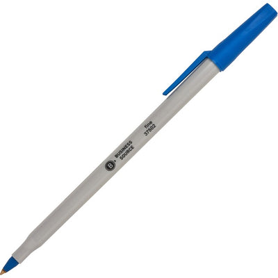 Business Source Fine Point Ballpoint Stick Pens (BSN37502)