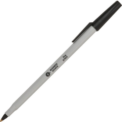 Business Source Fine Point Ballpoint Stick Pens (BSN37503)