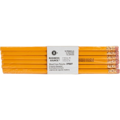 Business Source Woodcase No. 2 Pencils (BSN37507)