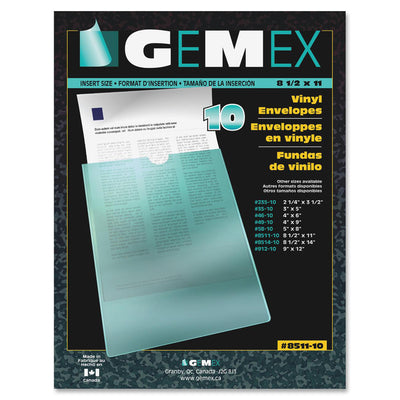 Gemex Vinyl File Pocket (GMX912-10)