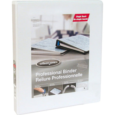 BINDER R-R SNGL TOUCH .5*WHITE (WLJ50060)