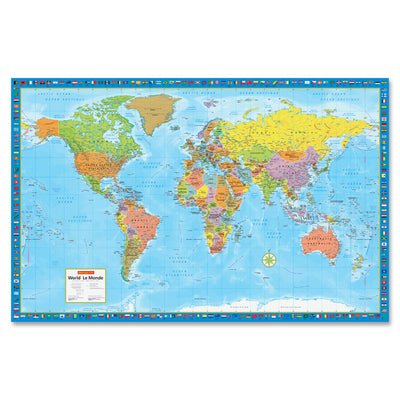 WORLD MAP LAMIN 38 X 59 (CCC20466)