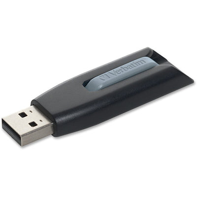Microban 32GB Store 'n' Go V3 USB 3.2 Gen 1 Flash Drive - Gray (VER49173)