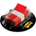 Post-it&reg; Flags in Desk Grip Dispenser (MMM680-HVRD)