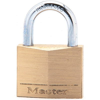 PADLOCK KEY BRASS 7/16" CARD (MLK120-D)