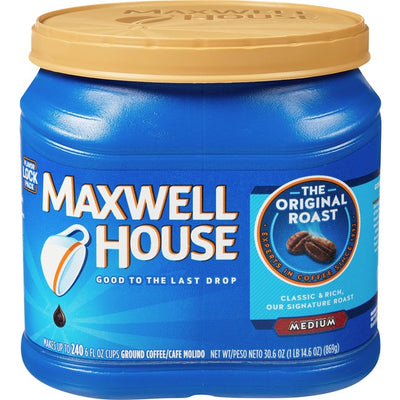 MAXWELL HOUSE ORIG MED 30.6oz (KRF04648)
