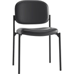 GUEST CHAIR NO ARMS*BLK LTHR (BSXVL606SB11)