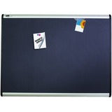 Quartet Prestige Plus Magnetic Fabric Bulletin Board, 3' x 2' (QRT3413803842)