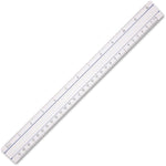 Westcott 12" Clear Magnifying Data Processing Ruler (ACM15571)