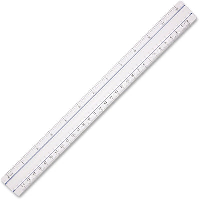 Westcott 12" Clear Magnifying Data Processing Ruler (ACM15571)