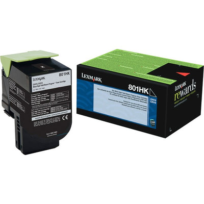 Lexmark Unison 801HK Toner Cartridge (LEX80C1HK0)