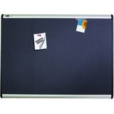 Quartet Prestige Plus Magnetic Fabric Bulletin Board, 4' x 3' (QRT3413803843)