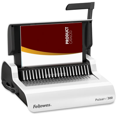 Fellowes Pulsar&trade;+ 300 Comb Binding Machine w/Starter Kit (FEL5006801)