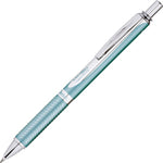 EnerGel Alloy Retractable Premium Liquid Gel Pen, (0.7mm) Aquamarine Barrel, Black Ink (PENBL407LS-A)