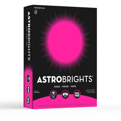 Astrobrights Color Copy Paper - Fireball Fuchsia (NEE21688)