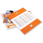 GBC&reg; UltraClear&trade; Speed Laminating Pouches 9" x 11-1/2" 10 mil 50/box (GBC02391)