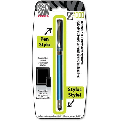 Zebra Pen Z-1000 Ballpoint/Stylus Combo Pen (ZEB33221)