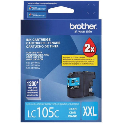 Brother Innobella LC105CS Original Ink Cartridge - Cyan (BRTLC105CS)