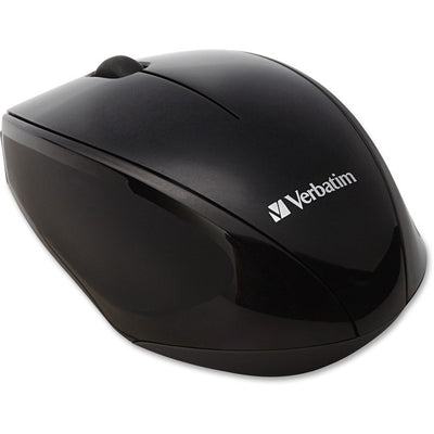 Verbatim Wireless Notebook Multi-Trac Blue LED Mouse - Black (VER97992)