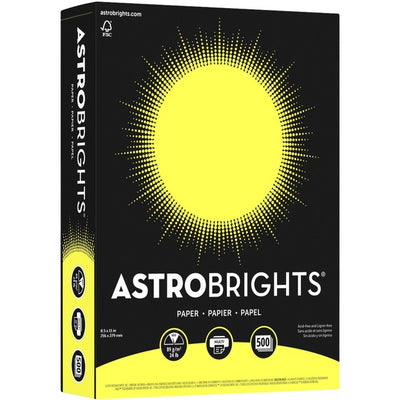 Astrobrights Color Copy Paper - Sunburst Yellow (NEE21018)
