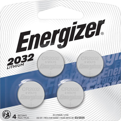 Energizer 2032 Watch/Electronic Batteries (EVE2032BP-4)