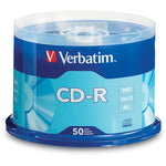 Verbatim 94691 CD Recordable Media - CD-R - 52x - 700 MB - 50 / Pack (VER94691)