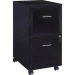 Lorell SOHO 18" 2-Drawer Mobile File Cabinet (LLR16872)