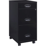 Lorell SOHO 18" 3-Drawer File Cabinet (LLR17427)