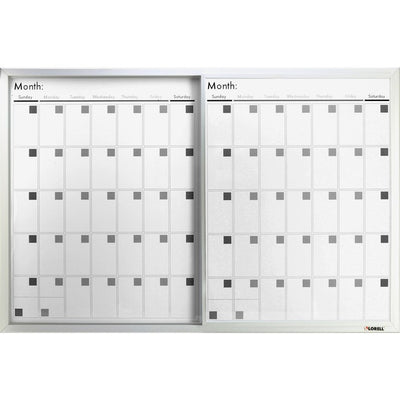 Lorell Magnetic Dry-Erase Calendar Board (LLR52503)